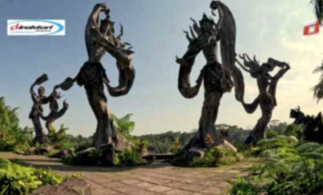 Taman Dedari, Object Wisata Hits dengan Keelokan Patung Bidadari di Ubud Bali
