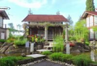 Villa Air Alami Resor, Pemondokan Unik Memiliki konsep Ciri khas Jepang di Bandung