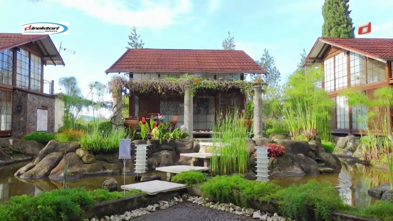 Villa Air Alami Resor, Pemondokan Unik Memiliki konsep Ciri khas Jepang di Bandung