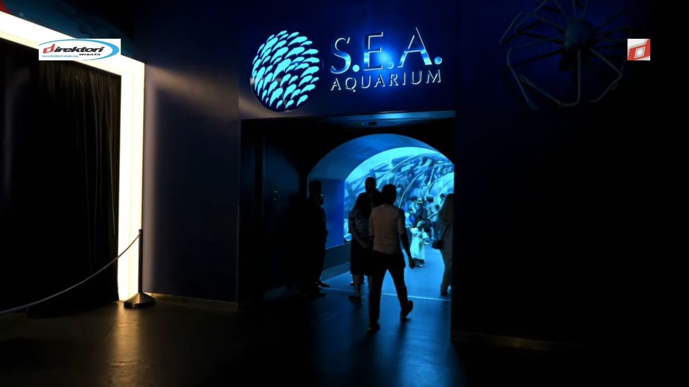 Menelusuri Dunia Bawah Laut S.E.A Aquarium Resorts World Sentosa Singapura