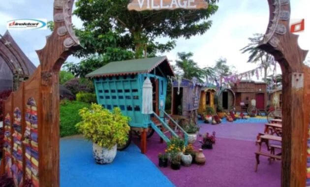 Sarana yang Ada di Teritori Wisata Fairy Garden Bandung