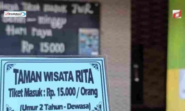 Harga Ticket Masuk dan Jam Operasional Taman Wisata Rita Takalar