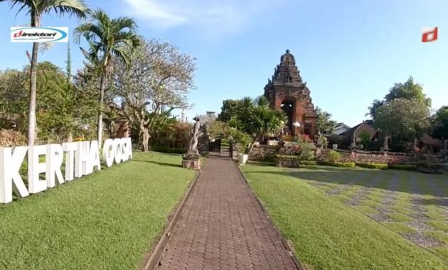 Taman Kertha Gosa, Wisata Pembelajaran Sejarah dan Hukum Tradisi Bali di Klungkung