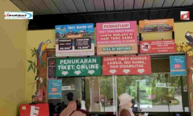 Harga Ticket Masuk dan Jam Operasional Wisata Park dan Zoo Bandung