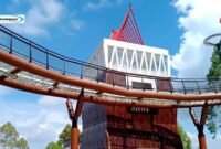 Menara Pandang Tele, Nikmati Segi Lain Keelokan Danau Toba di Samosir