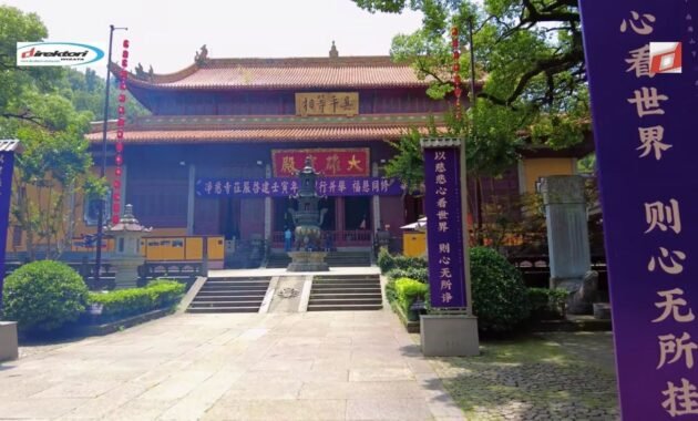Menelusuri Keindahan dan Sejarah Jingci Temple di Kota Hangzhou, China