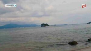 Panorama Pantai Tirtayasa Lampung