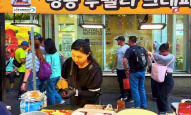 Kuliner dan Street Food di Myeongdong