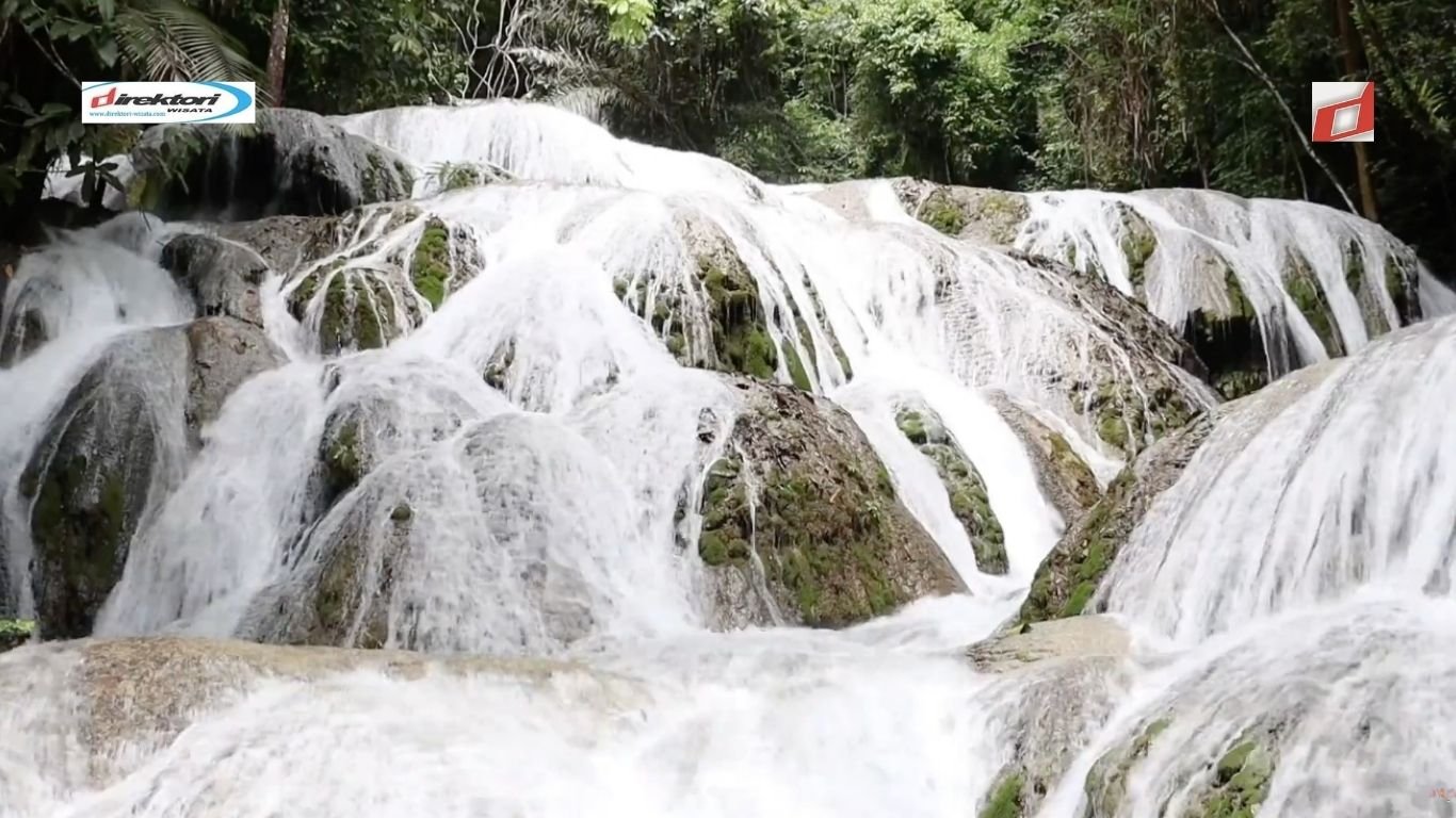 Nikmati Daya Tarik Saluopa Poso, Air Terjun Bertingkat di Kabupaten Poso